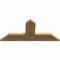 Ekena Millwork Portland Timber Gable Bracket, Western Red Cedar, 36"W x 16"H x 1 1/2"D x 5 1/2"F, 11/12 Pitch GBW036X16X0206POR00SWR - alternate 2